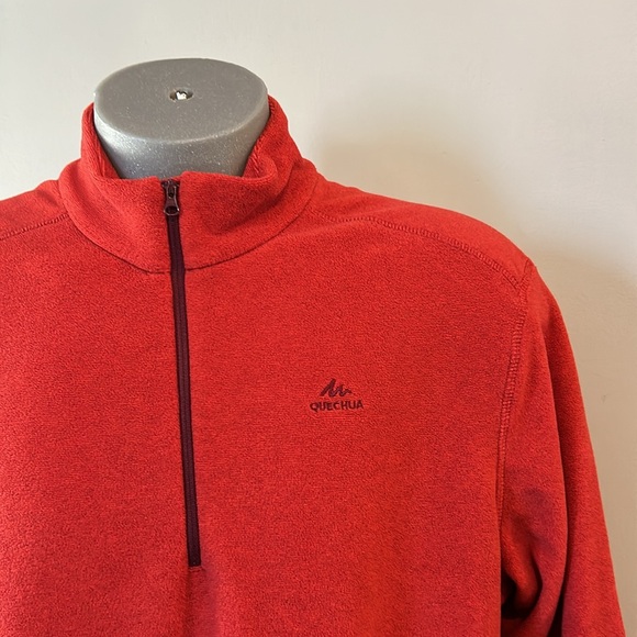Decathalon 1/4 Zip Fleece Sweater XL Quechua - Picture 2 of 8